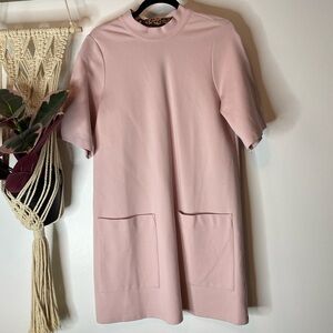 NEW WITH TAG Free People West Hill baby pink dress. MEDIUM
